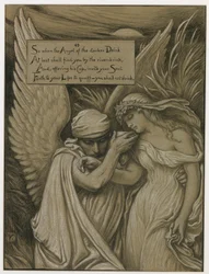 (Ilustración para Rubáiyát de Omar Khayyám) La copa de la muerte