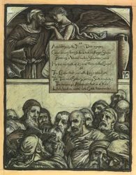 (Ilustración de Rubáiyát de Omar Khayyám) Las sectas discordantes
