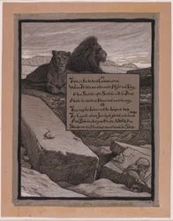 (Ilustración de Rubáiyát de Omar Khayyám) Cortes de Jamshyd