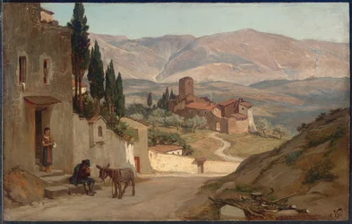 Cerca de Perugia, 1870