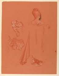 Estudio para "Procesión de boda"