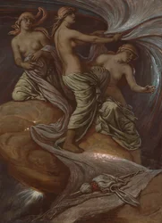 Las Parcas recogiendo las estrellas
