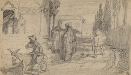 La parábola del molinero y el burro, c. 1859
