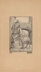 El hijo y el burro, 1863