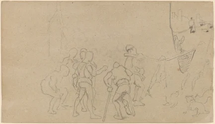 Escena de pueblo