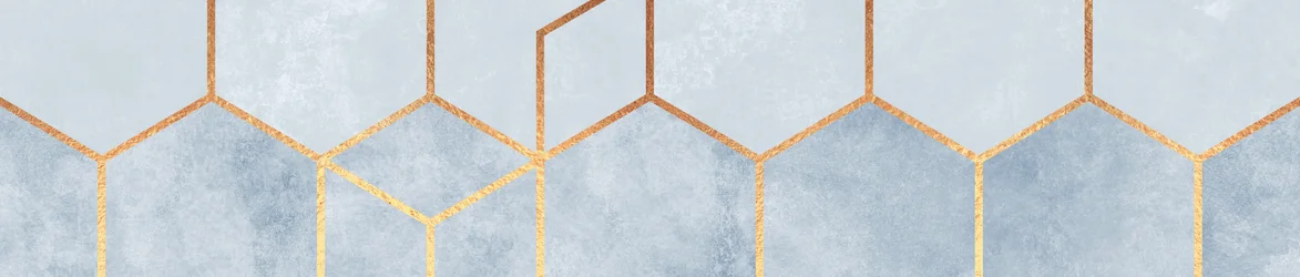 Geometría del hexágono áureo
