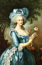 Retrato de la reina María Antonieta (1755-1793)