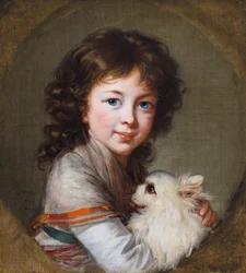 Retrato de Elisabeth Isabella Mniszech