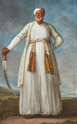 Retrato de Muhammad Dervish Khan