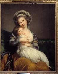 Madame Vigee-Le Brun y su hija, Jeanne Marie-Louise