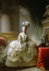 Archiduquesa María Antonieta (1755-1793), Reina de Francia por Marie Louise Elisabeth Vigee-Lebrun