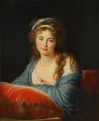 Retrato de la condesa Yekaterina Skavronskaya, de soltera von Engelhardt, 1796