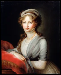 Retrato de la emperatriz Isabel Alexeievna, c1795