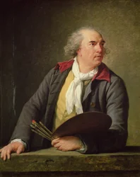 Retrato de Hubert Robert (1733-1808) 1788