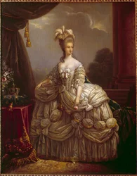 Retrato de María Antonieta de Lorena Habsburgo (1755-1793) Reina de Francia