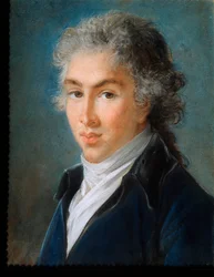 Retrato del Príncipe Iván Baryatinsky, finales del siglo XVIII o principios del XIX