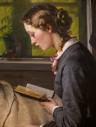 Un soldado danés herido, detalle