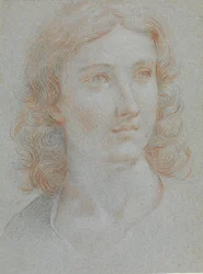 Cabeza de un joven