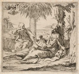 Descanso en la Huida a Egipto