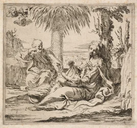 Descanso en la huida a Egipto