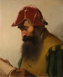 Benvenuto Cellini leyendo su manuscrito