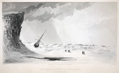 El paquete fuera de Sylvia Headland, ilustración de 