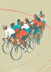 Carrera de bicicletas