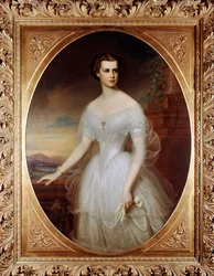 Elisabeth (Sissi), Imperator de Austria en 1854 (pintura)