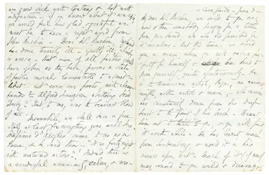 Carta autógrafa a John Ruskin, Casa Giudi, Florencia, 3 de junio de 1859