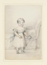 Princesa Victoria con una pelota, 1822