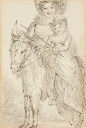 La reina Victoria de niña