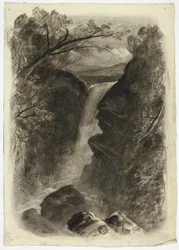 Cascada de montaña