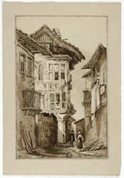 Escena de Calle Rústica