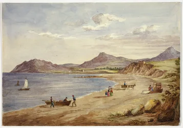Vista de las colinas de Wicklow