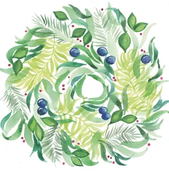 Corona de flores, 2017 (acuarela)