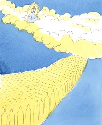 Todos los Santos en el Cielo saben lo que la gente desde Moisés ha sabido, que Dios quiere que honremos a nuestra madre y padre