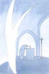 Los ángeles honran la dignidad del amado pueblo de Cristo; se inclinan en saludo, 2000