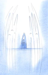 Los ángeles rodean a Cristo cuando aparece, oculto en la Hostia, entre nosotros; cada acto de fe que ofrecemos nos acerca más al Cielo