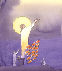 En la Misa oramos con Cristo que se dirige al Padre en el ardiente amor del Espíritu Santo, 2000