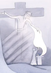 En cada Misa, la Preciosa Sangre de Cristo se derrama desde la Cruz, para nuestra salvación del pecado