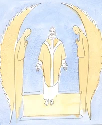 En cada Misa, Jesucristo se hace presente ante nosotros, nuestro gran Sumo Sacerdote que intercede por nosotros ante su Padre en el Cielo