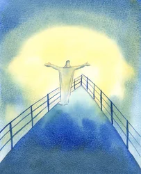 Cristo está con Su Iglesia, durante el Santo Sacrificio de la Misa, orando en nuestro nombre, 2002