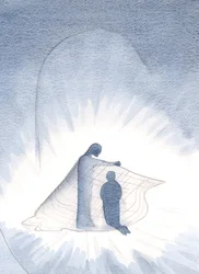 Cristo me hizo ver el manto dorado que ahora llevo, gracias a Su generosidad