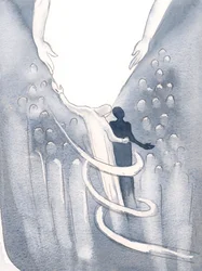 Cristo me tranquilizó, envolvió mi alma en amor y me guió hacia la luz