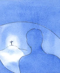 La Luz de Cristo brilló durante Su vida en la tierra. Desde el Cielo, el Padre miraba a un Hombre-Dios desinteresado y amoroso