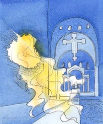 Dios es tan poderoso y Santo, que es como si nos aplastara con Su gloria, si permitiera que Su amor ardiente nos abrumara cuando no estamos preparados, 2003