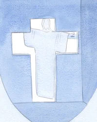 Se mostró como la puerta, abierta más ansiosamente para aquellos que se asemejan a Él en heridas o en amor, o que conocen Su nombre