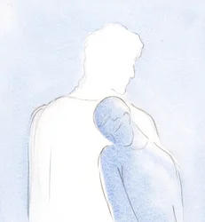 Me apoyé en Su corazón, en la Comunión, esperando que Su voluntad se hiciera clara; no había necesidad de palabras, 2000