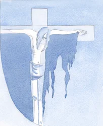 Vi que la vasta efusión de la gracia de Dios fue posible por la sangrienta ofrenda del cuerpo roto en el Calvario