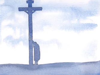 Si nuestros sufrimientos dificultan la oración, podemos simplemente apoyarnos en la Cruz, cerca de Cristo, descansando en Él y soportando pacientemente nuestras dificultades